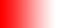 200x100 Pixel, Rot-weiß-Verlauf, 16 Bit Farbtiefe, 39,1 KB