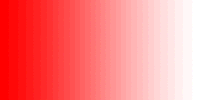 200x100 Pixel, Rot-weiß-Verlauf, 16 Bit Farbtiefe, 39,1 KB